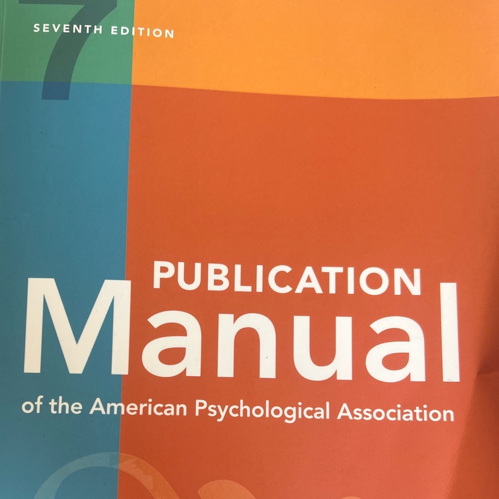 APA 7th edition